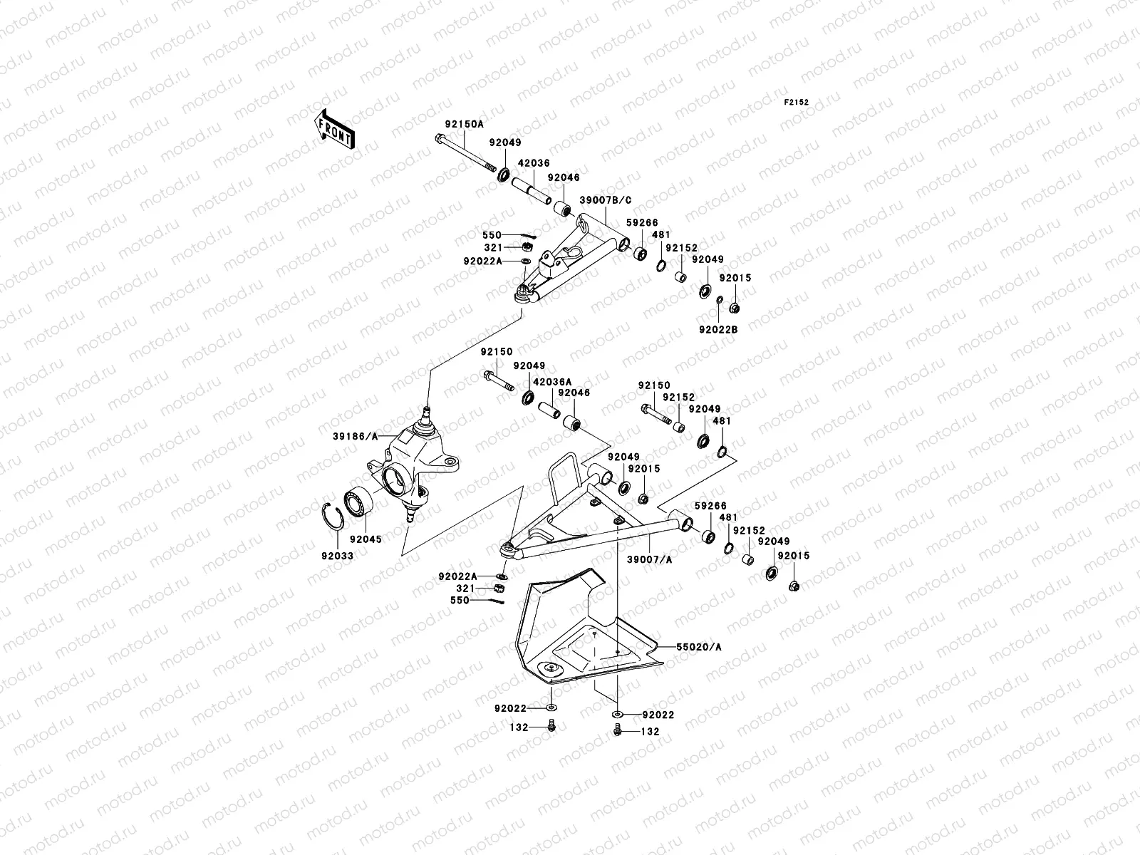 Front Suspension(-JKAVFDA1 6B524414)