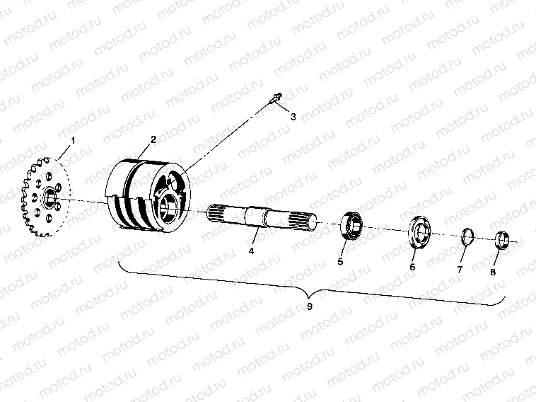 FRONT TIGHTENER - A99CC28CA (4949484948b004) | FRONT TIGHTENER - A99CC28CA (4949484948b004)