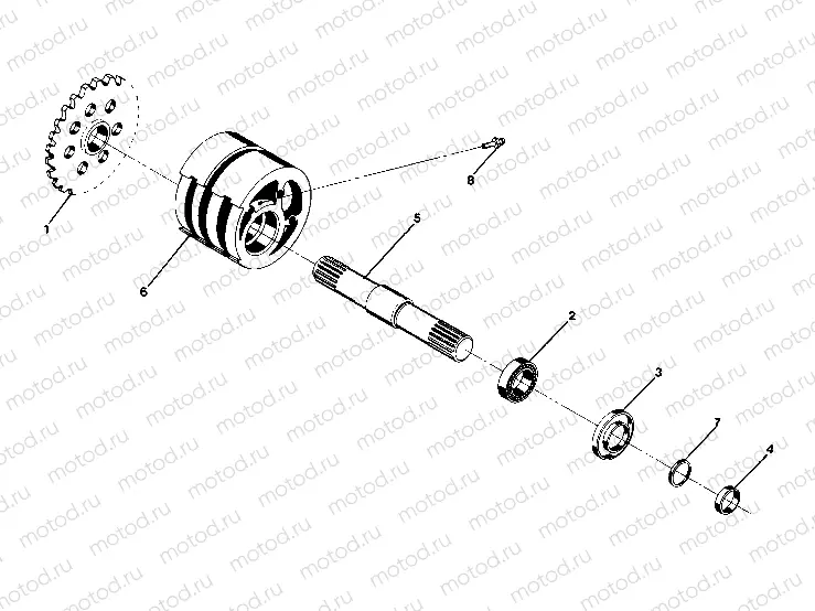 Front Tightener Assembly-PN 1380024 (4916351635013B) | Front Tightener Assembly-PN 1380024 (4916351635013B)