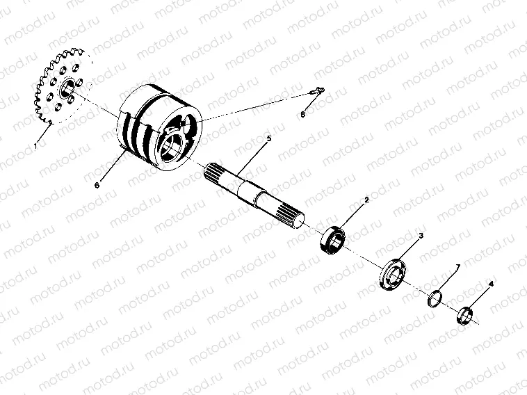 FRONT TIGHTENER ASSEMBLY-PN 1380024 (4919811981021B) | FRONT TIGHTENER ASSEMBLY-PN 1380024 (4919811981021B)
