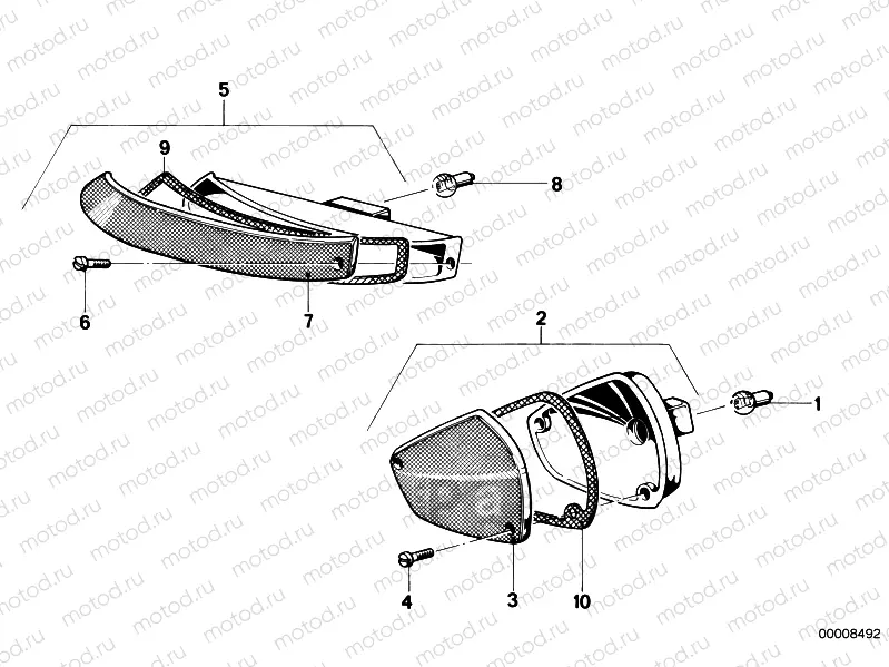 Front turn indicator
