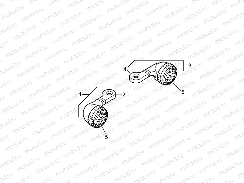 Front turn indicator