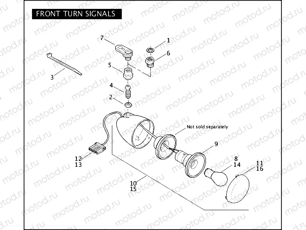 FRONT TURN SIGNALS
