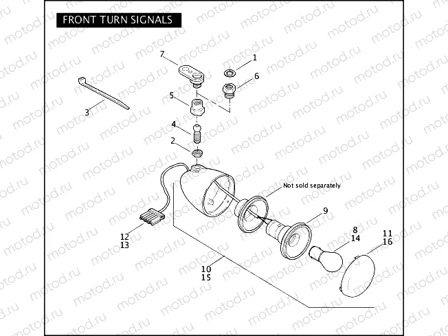 FRONT TURN SIGNALS