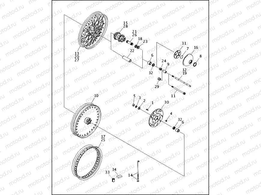 FRONT WHEEL (1 OF 2)
