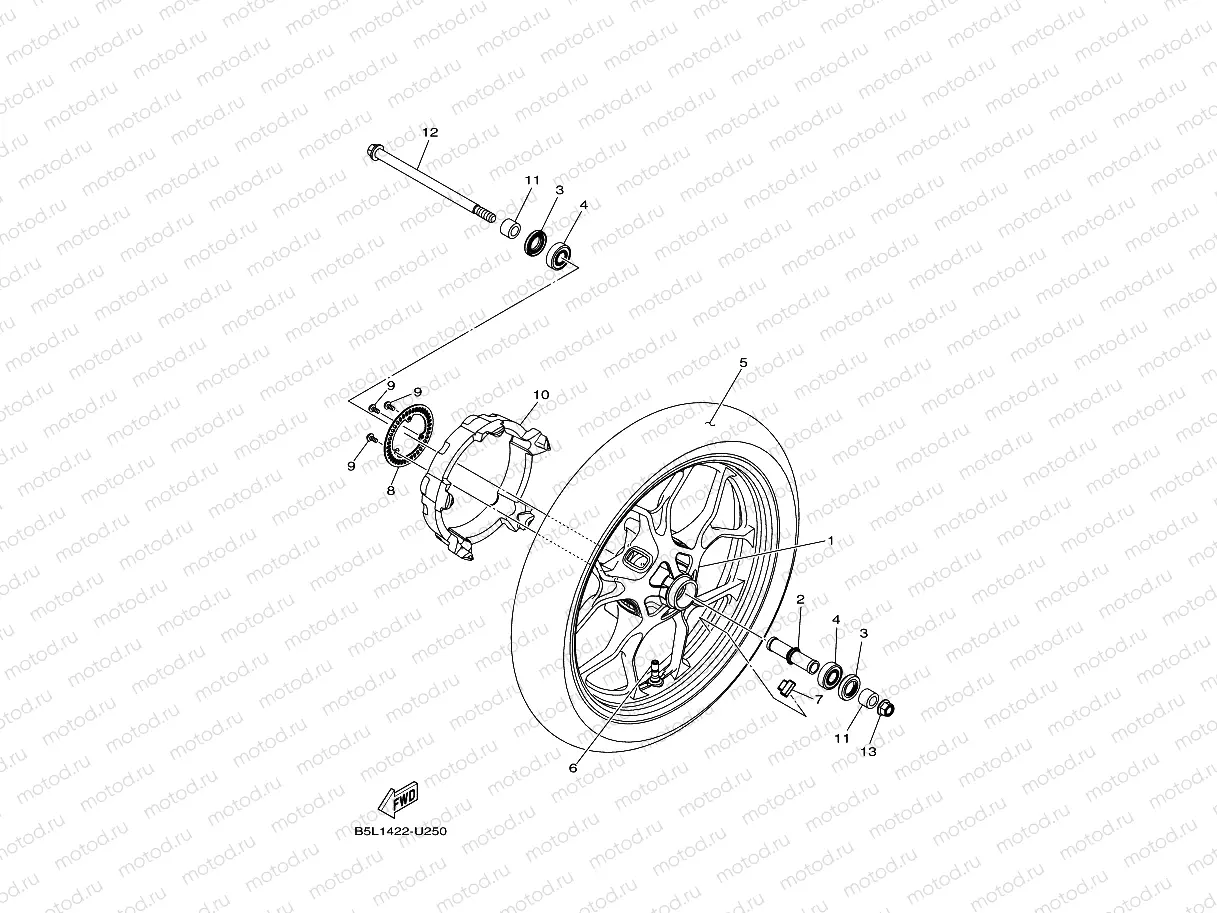 FRONT WHEEL