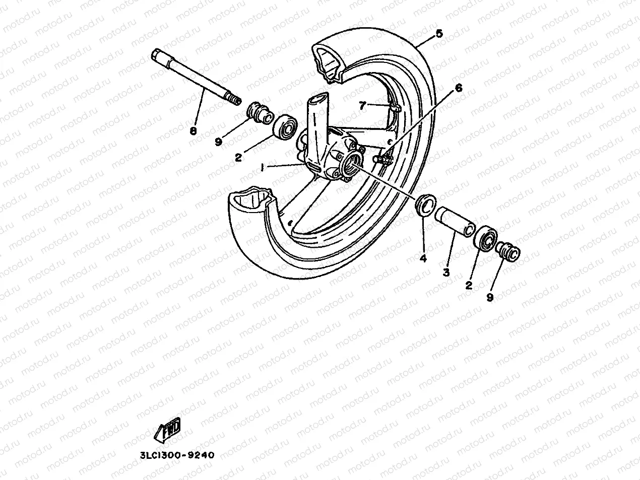 FRONT WHEEL