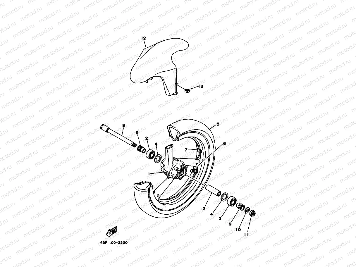 FRONT WHEEL