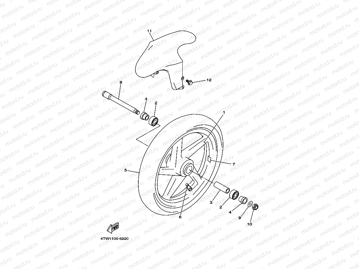 FRONT WHEEL