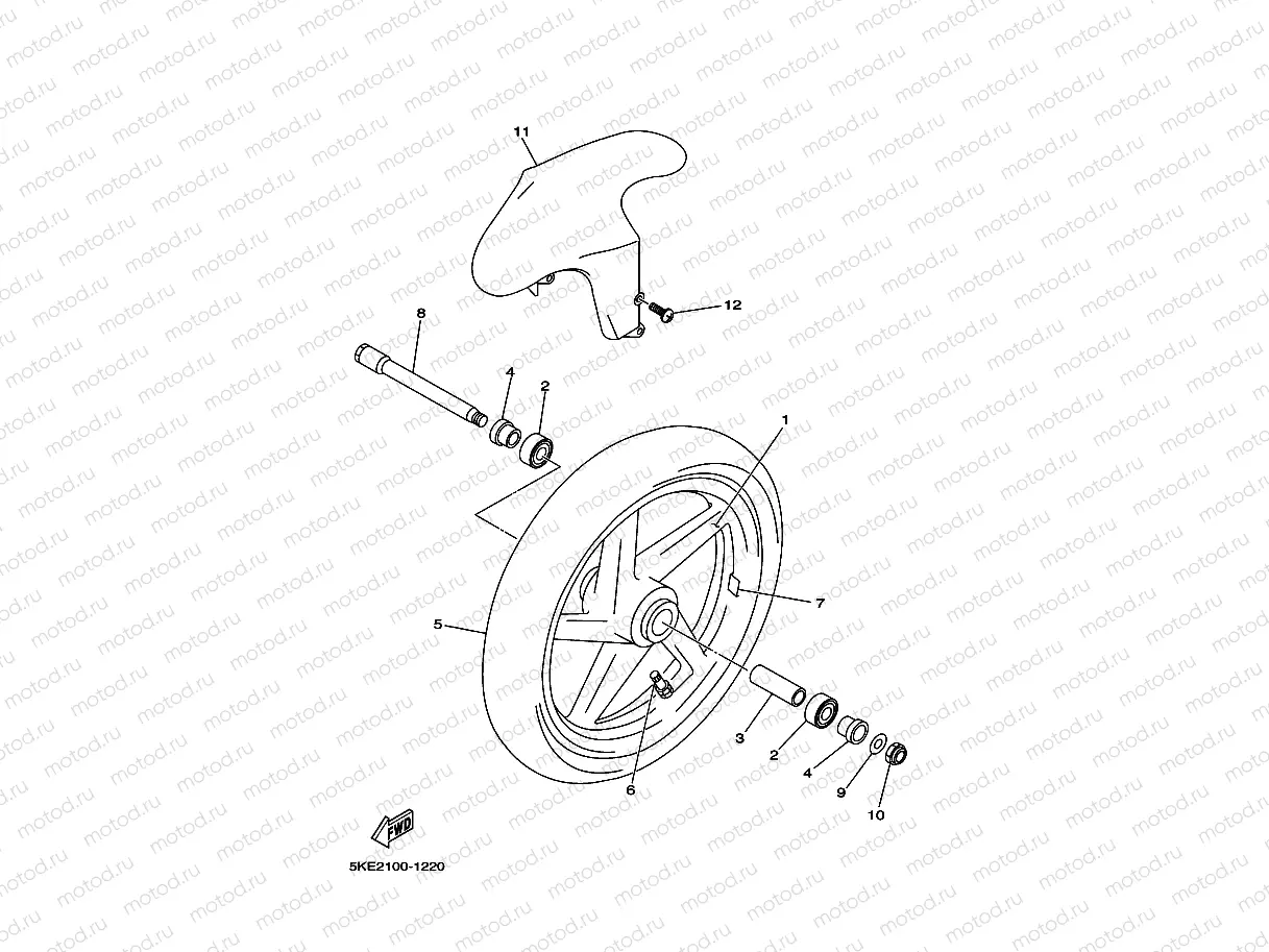 FRONT WHEEL