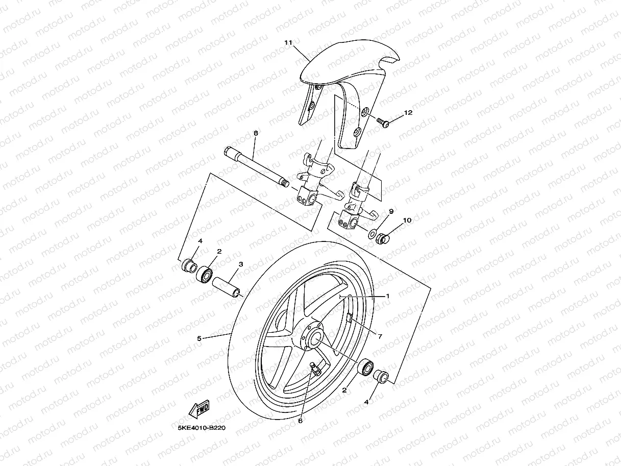FRONT WHEEL