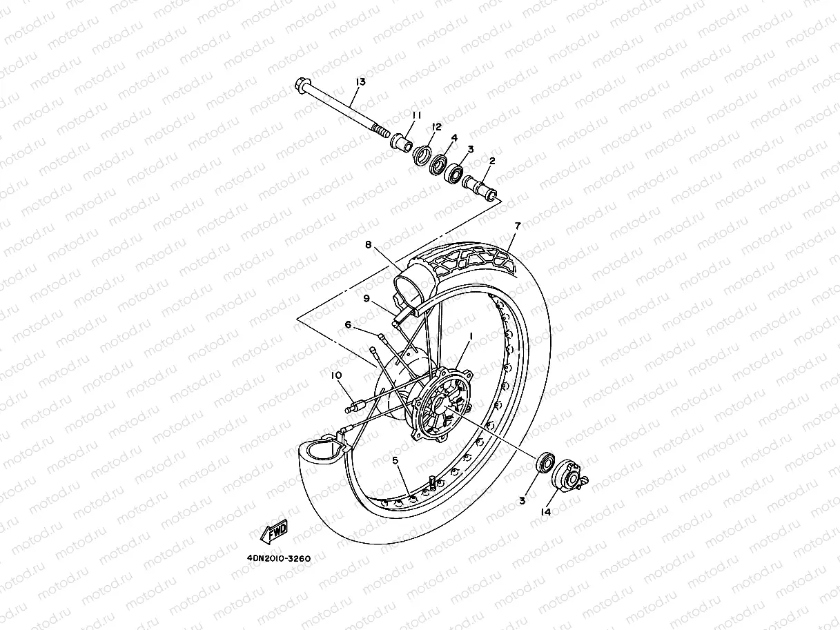 FRONT WHEEL