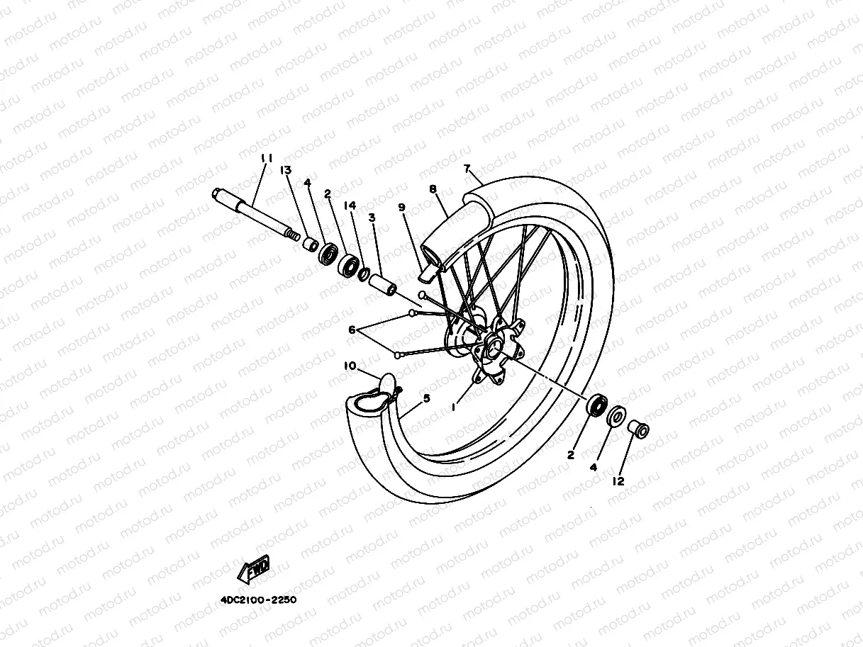 FRONT WHEEL