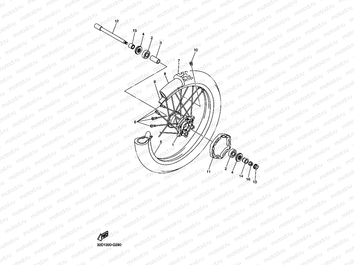 FRONT WHEEL