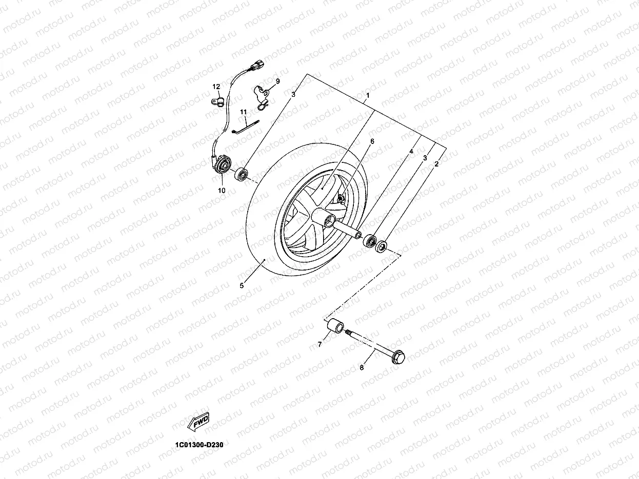 FRONT WHEEL
