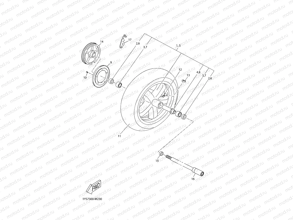 FRONT WHEEL