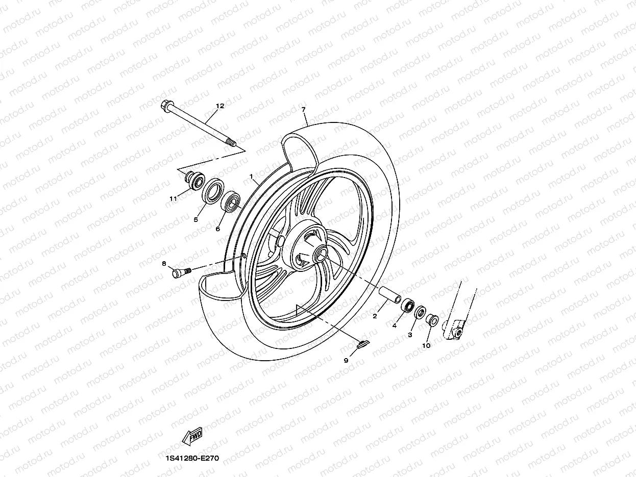 FRONT WHEEL