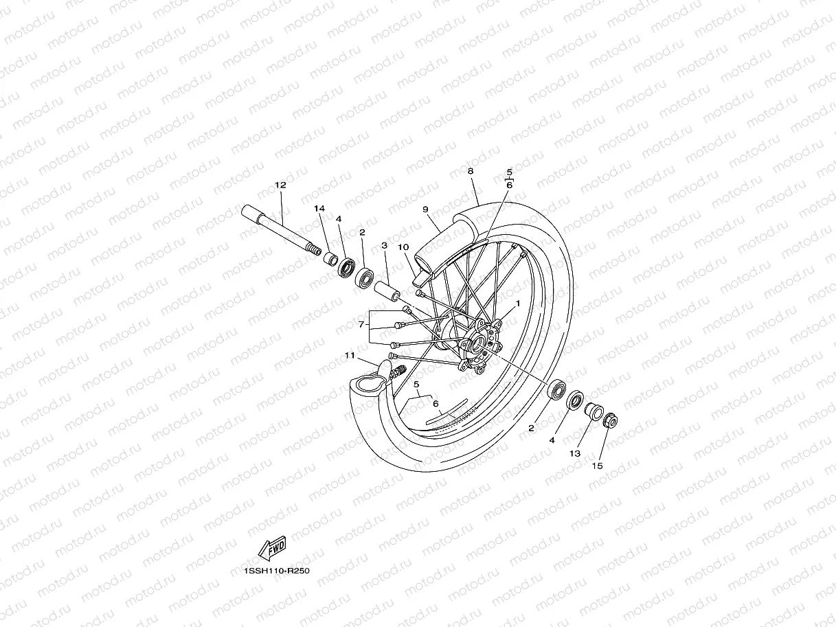 FRONT WHEEL