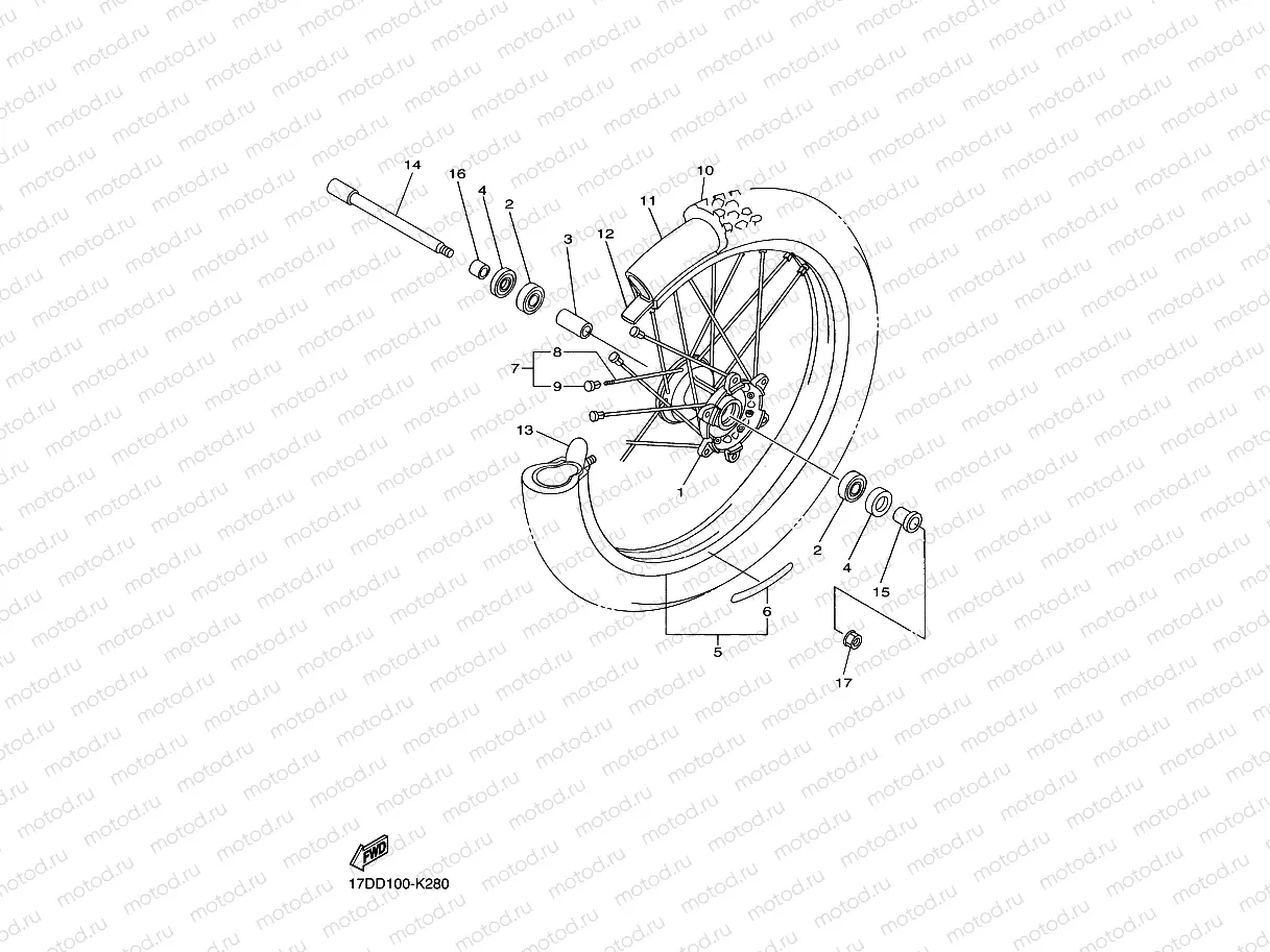 FRONT WHEEL