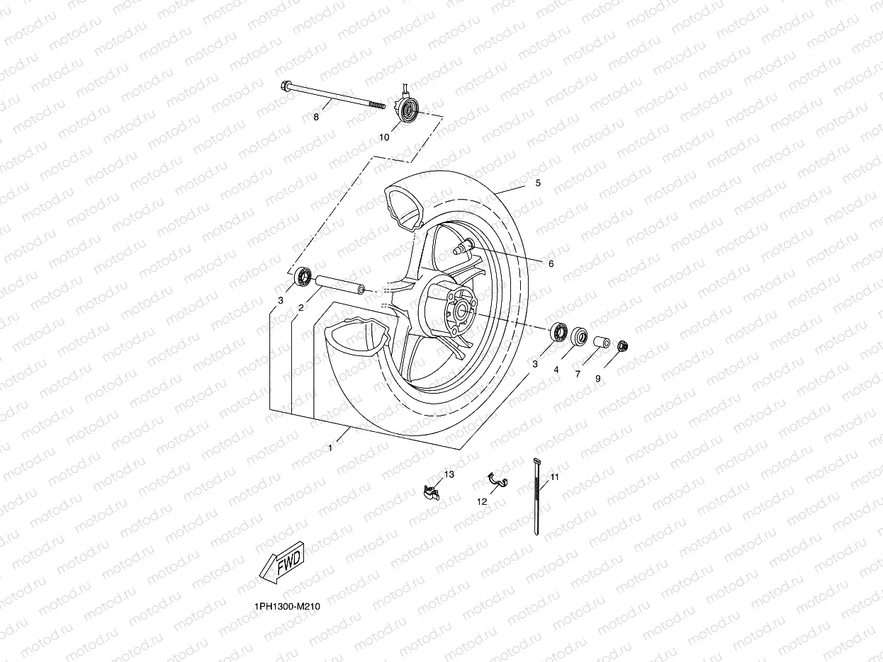 FRONT WHEEL