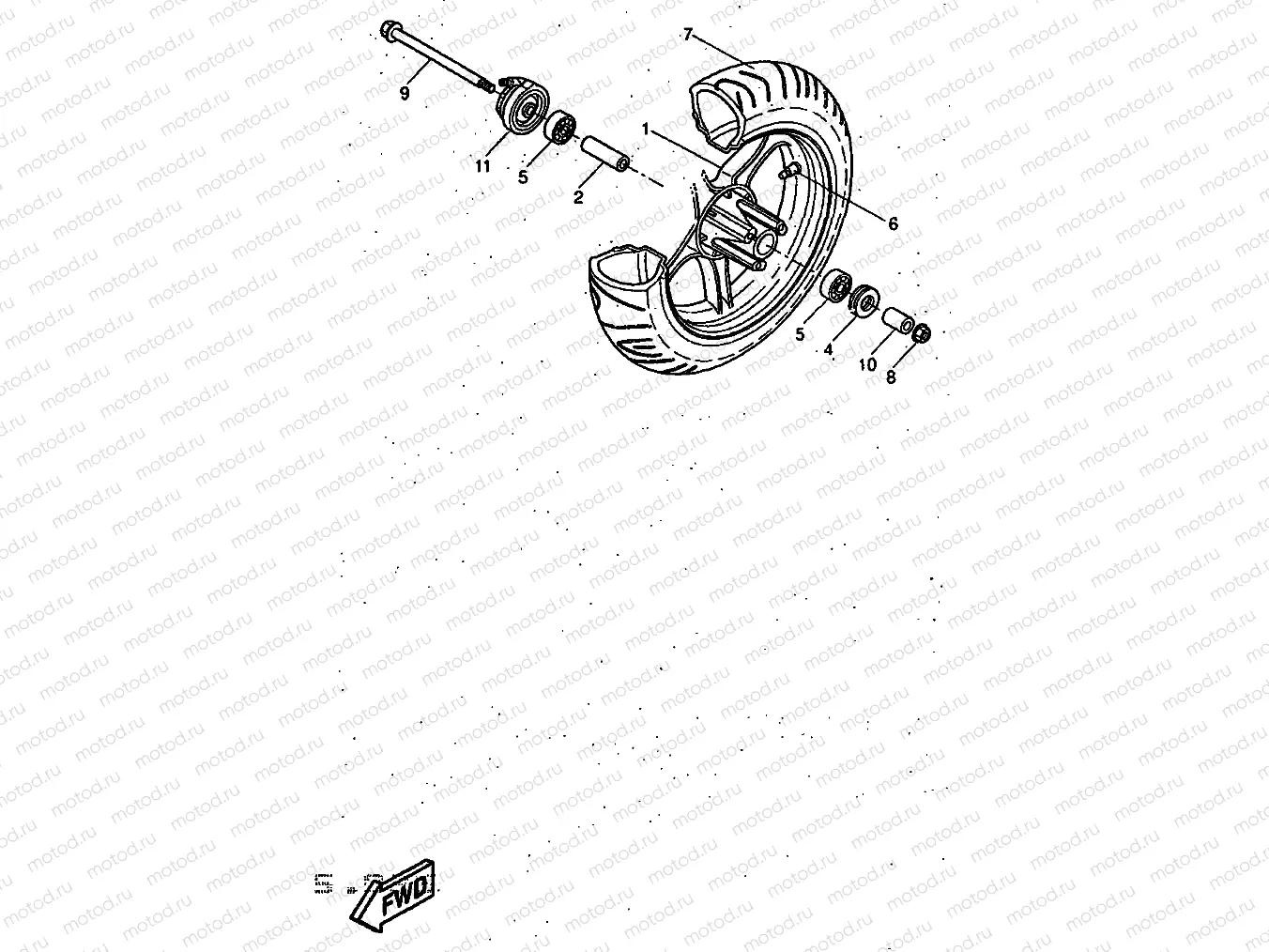 FRONT WHEEL