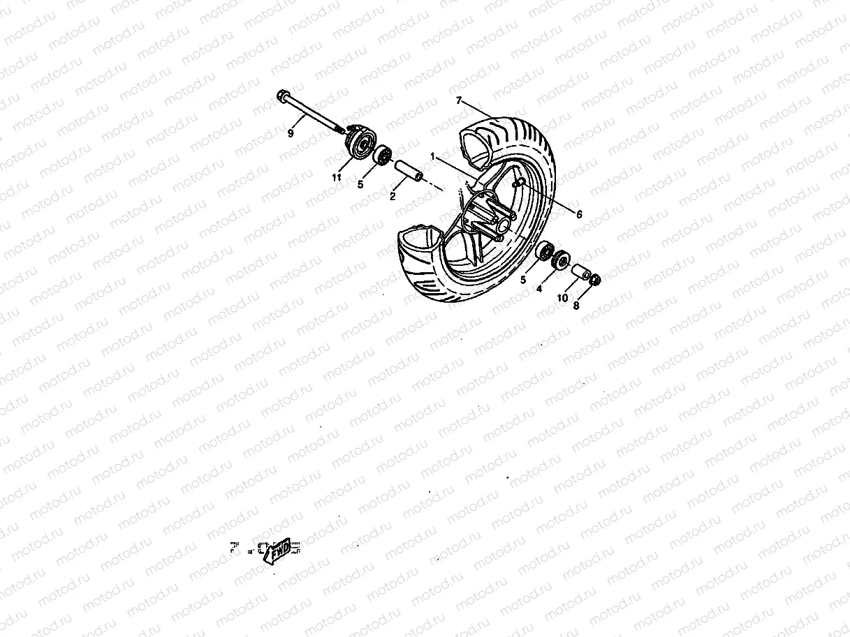FRONT WHEEL