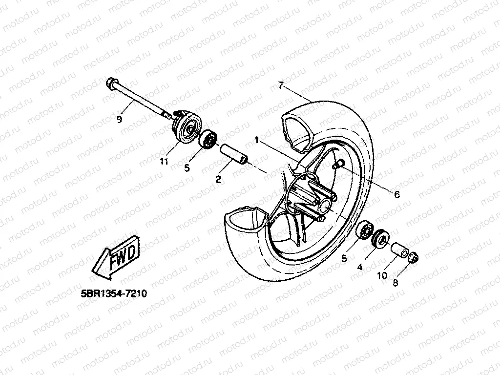 FRONT WHEEL