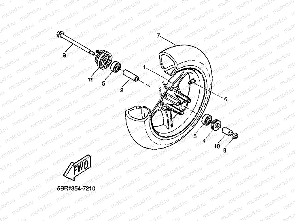 FRONT WHEEL