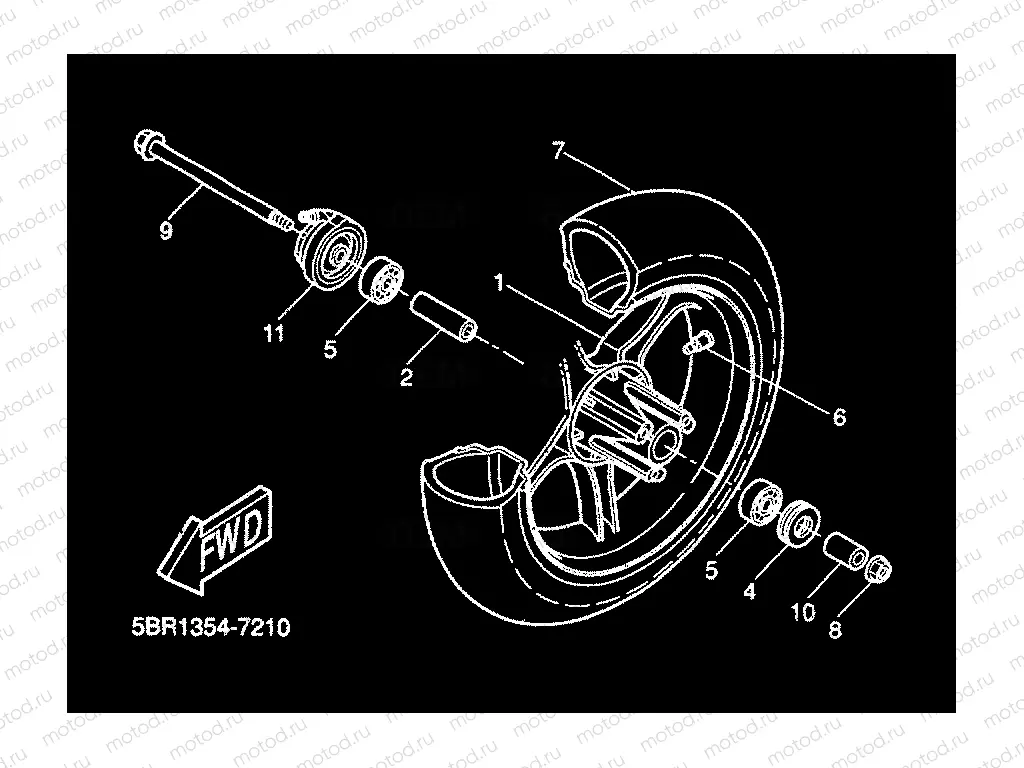 FRONT WHEEL