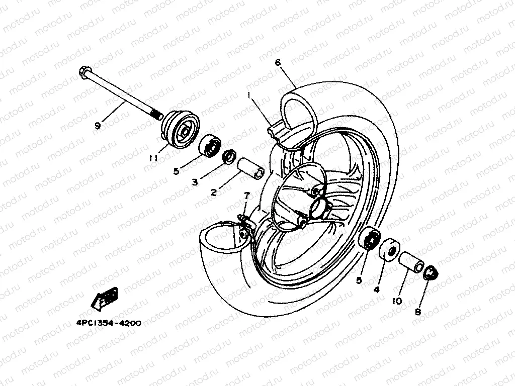 FRONT WHEEL