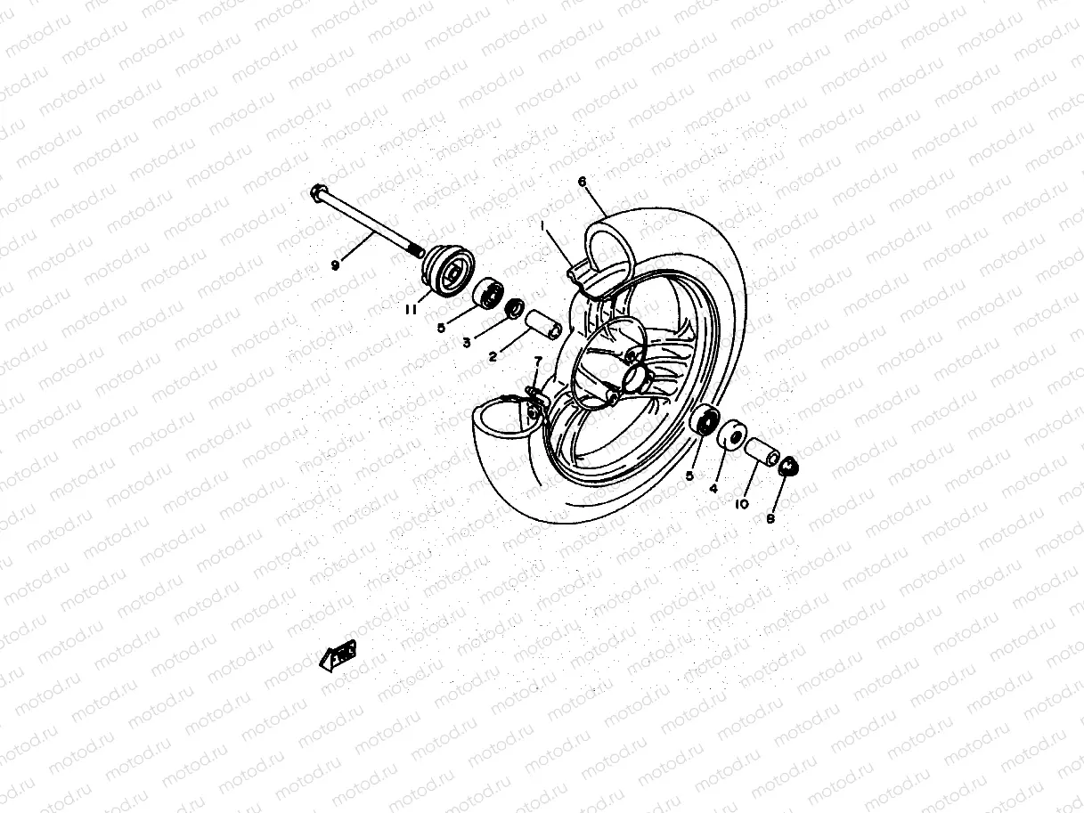 FRONT WHEEL