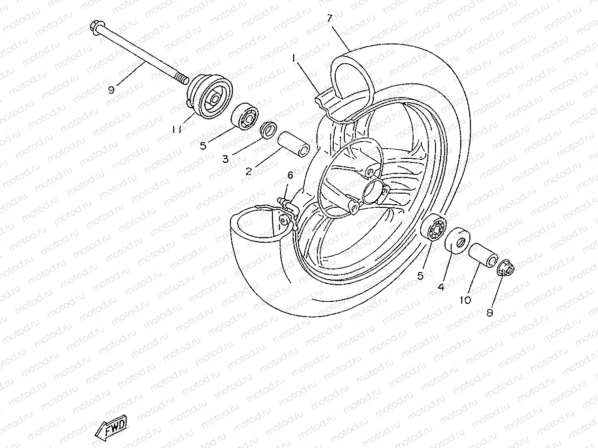 FRONT WHEEL