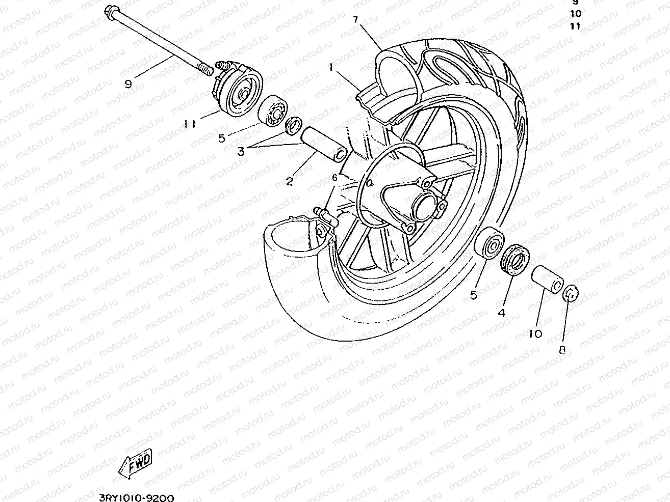 FRONT WHEEL