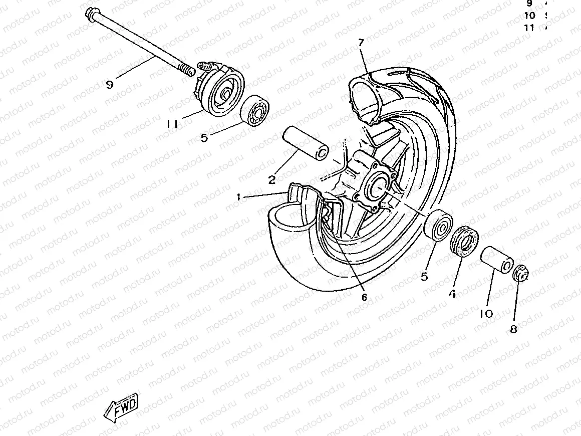 FRONT WHEEL