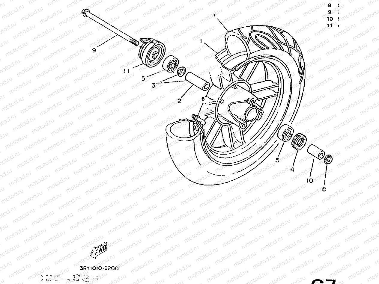 FRONT WHEEL