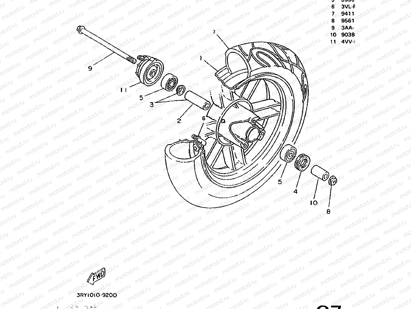 FRONT WHEEL