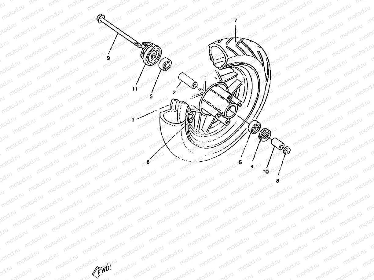 FRONT WHEEL