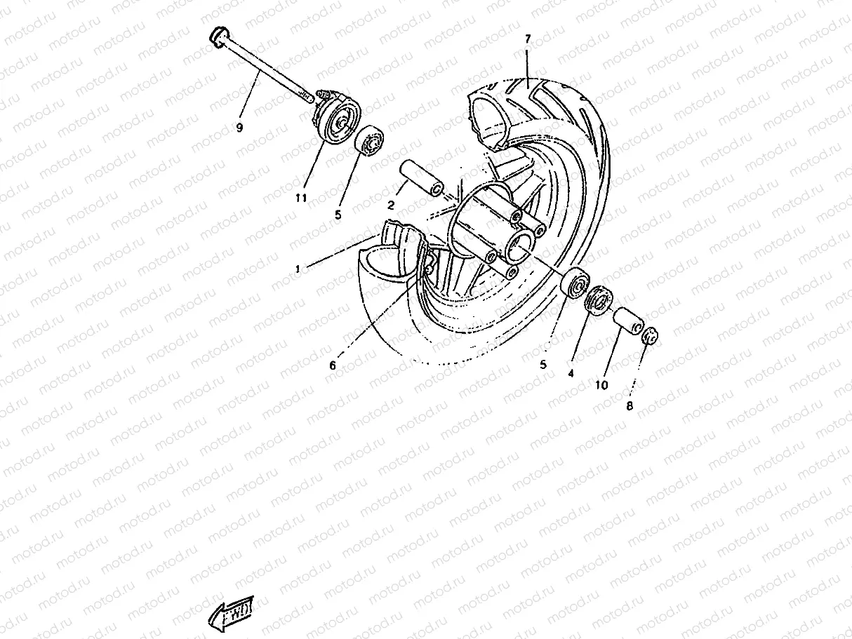 FRONT WHEEL