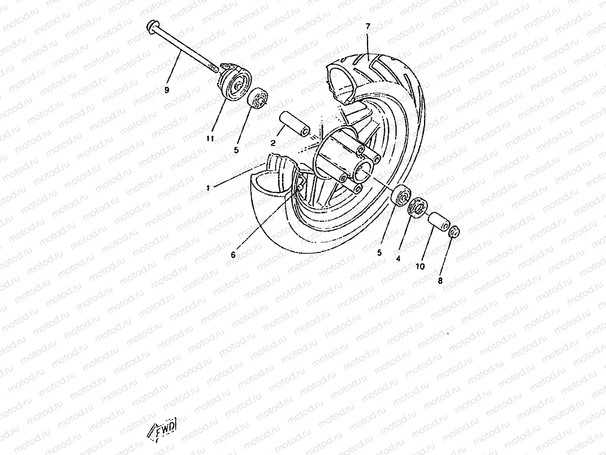 FRONT WHEEL