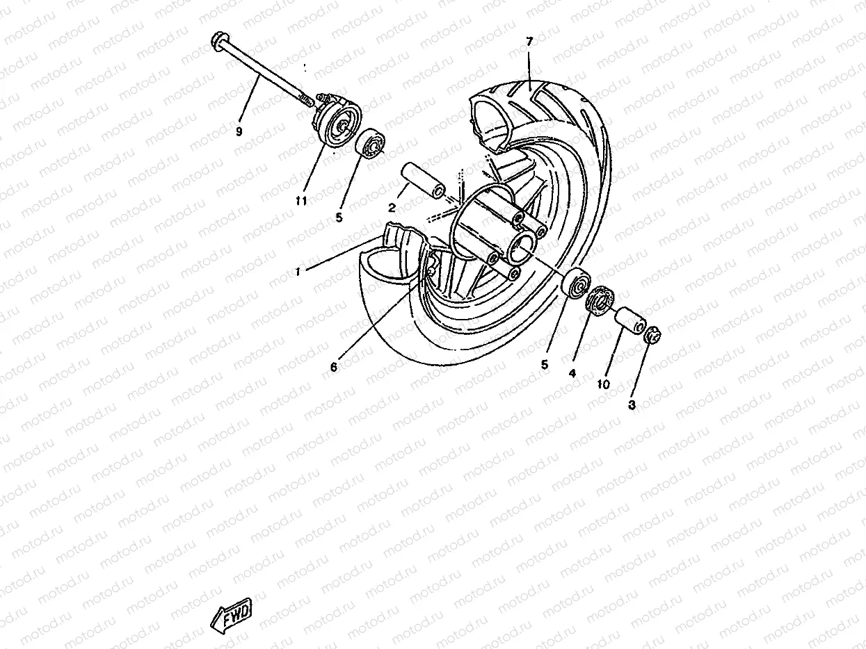 FRONT WHEEL