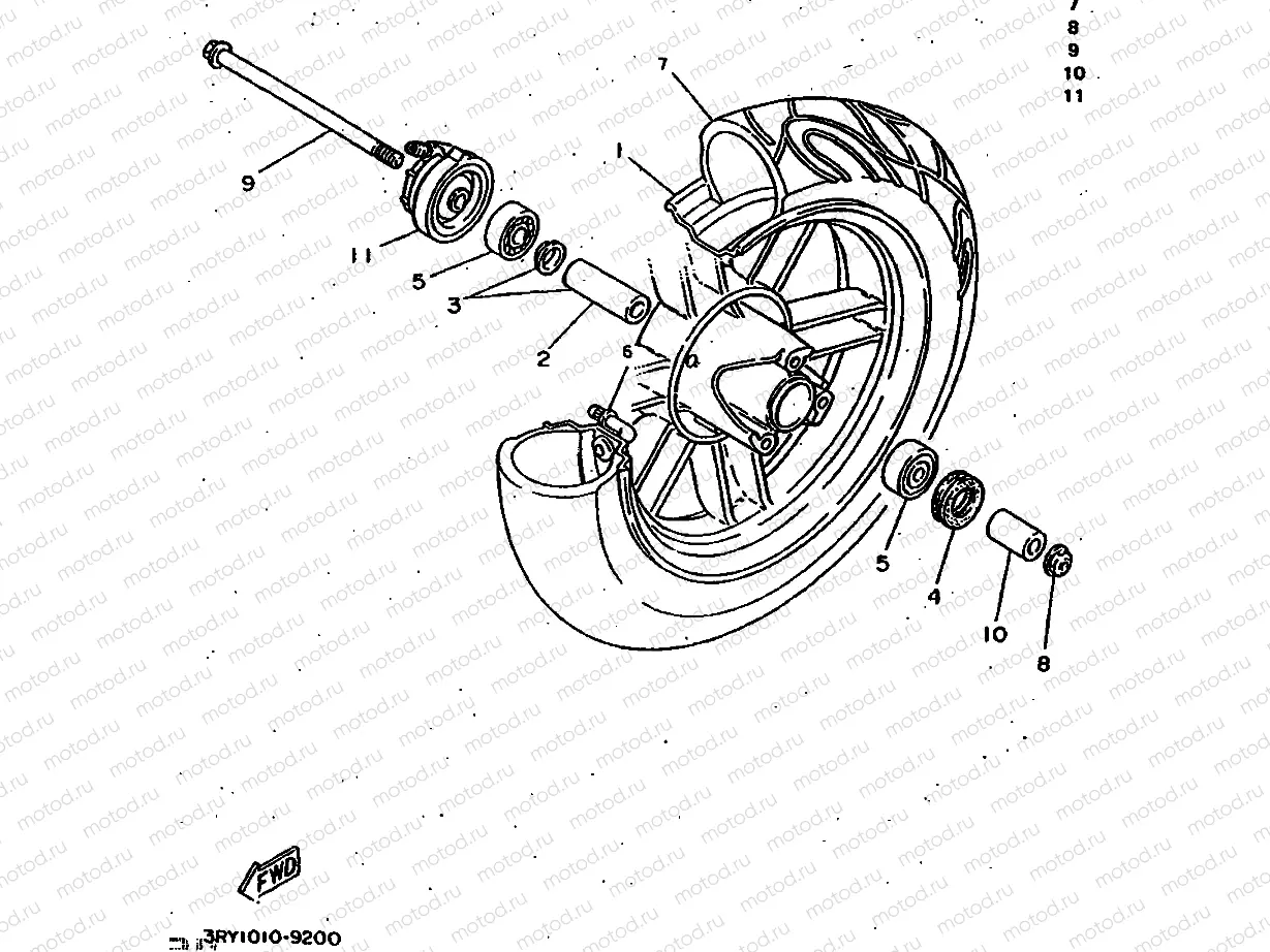FRONT WHEEL