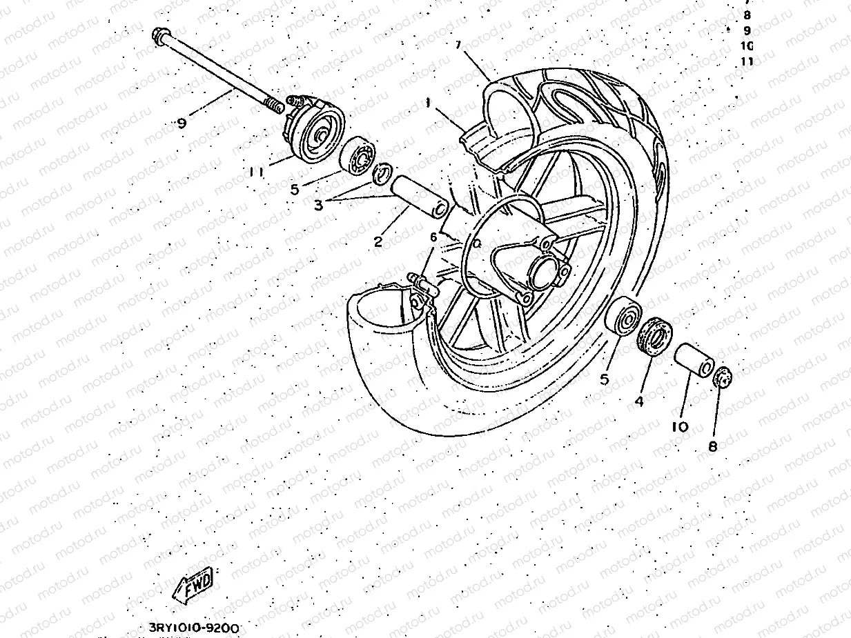 FRONT WHEEL
