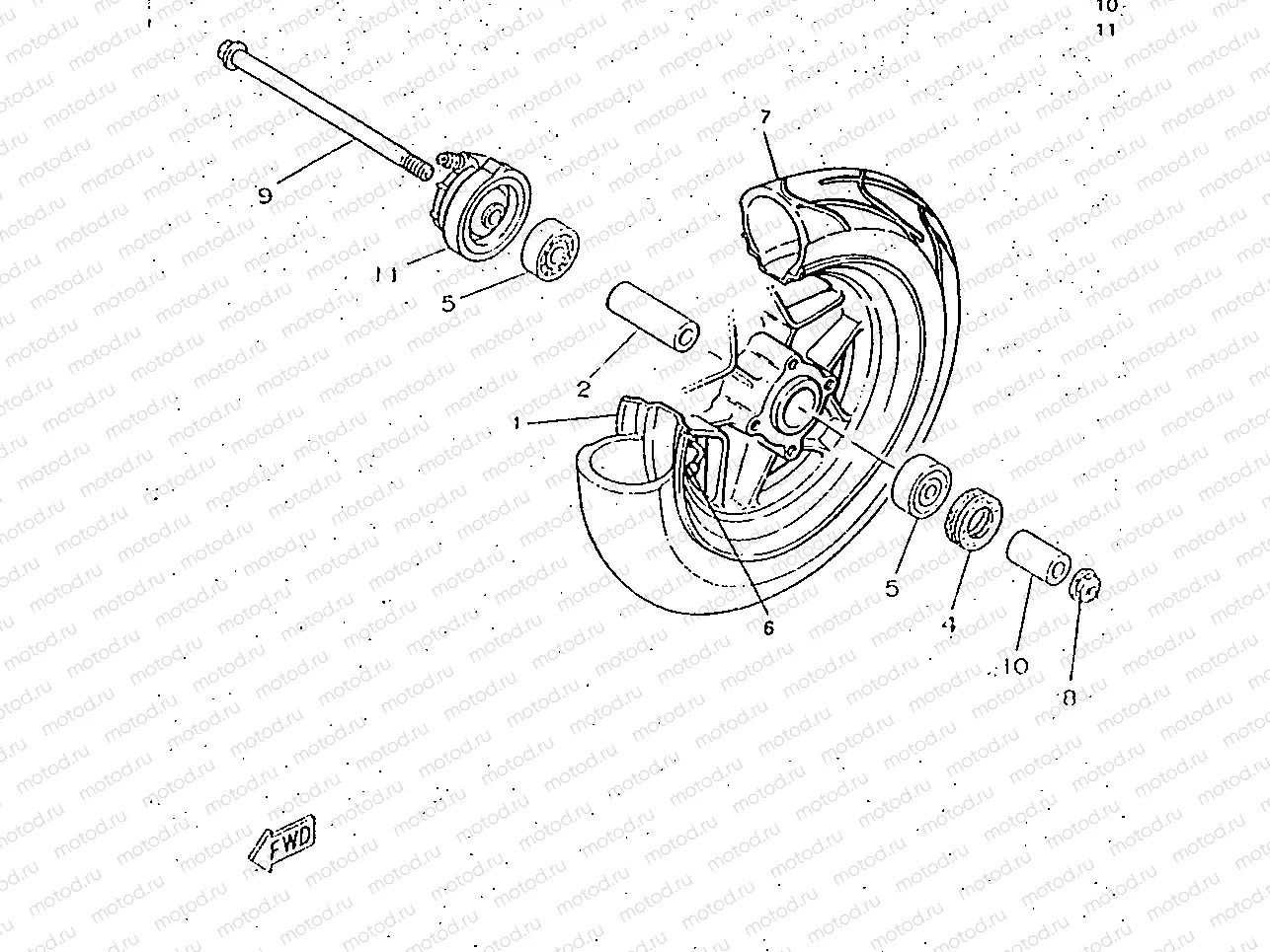 FRONT WHEEL