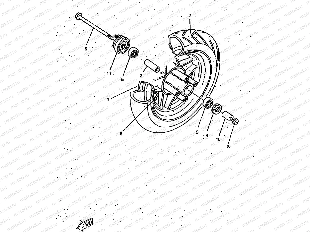 FRONT WHEEL