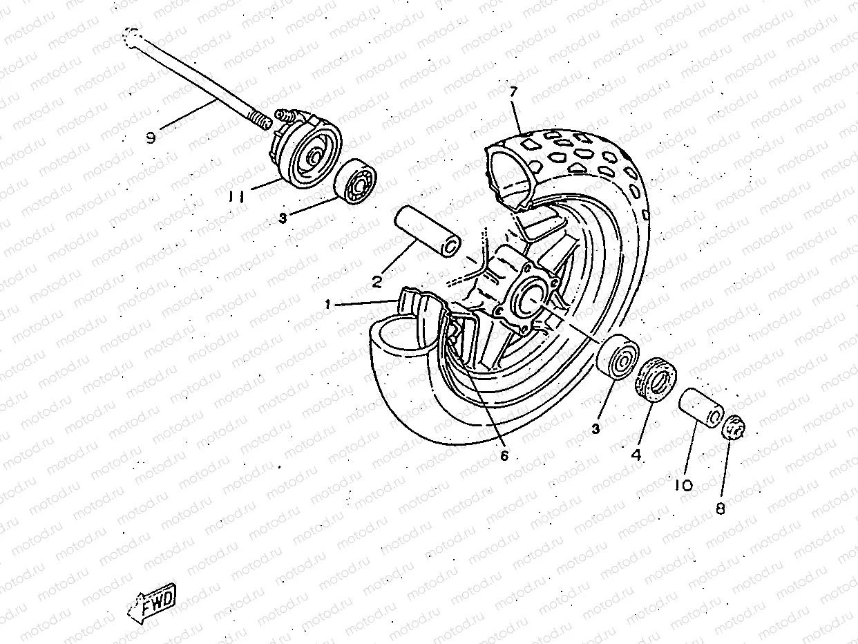 FRONT WHEEL