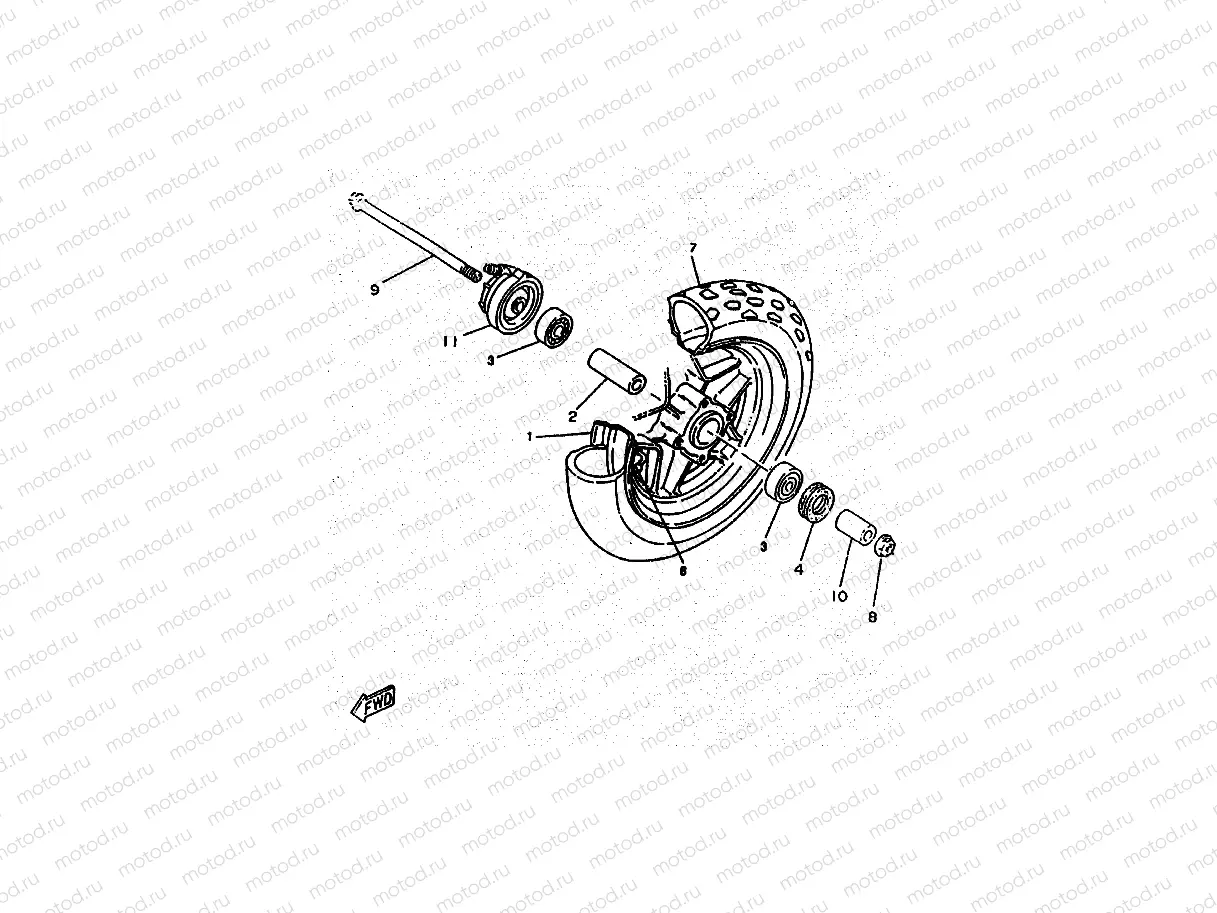 FRONT WHEEL