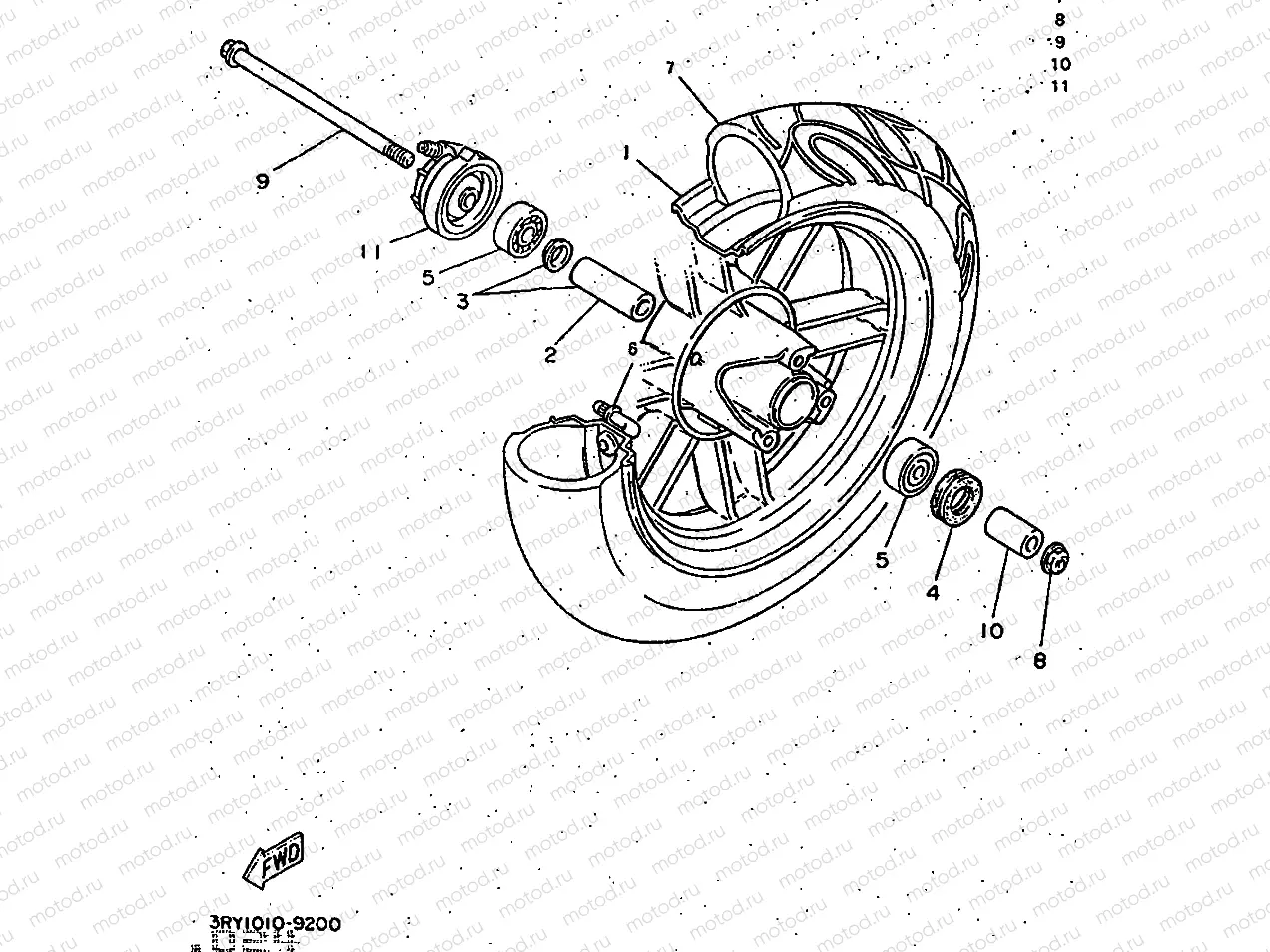 FRONT WHEEL