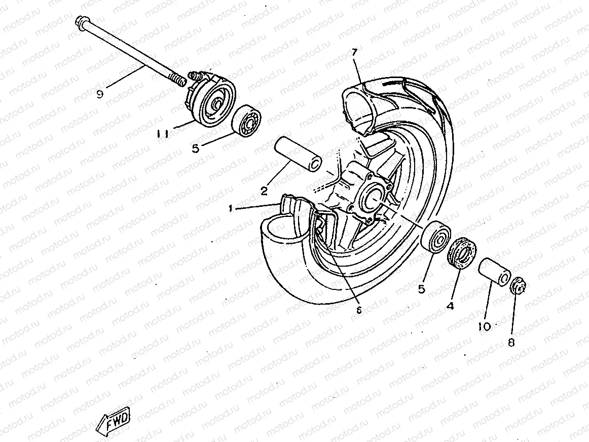 FRONT WHEEL