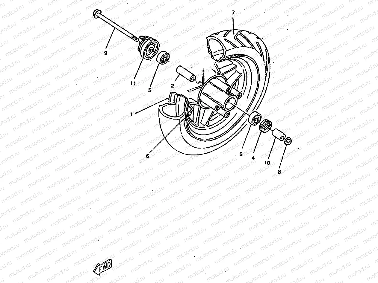 FRONT WHEEL