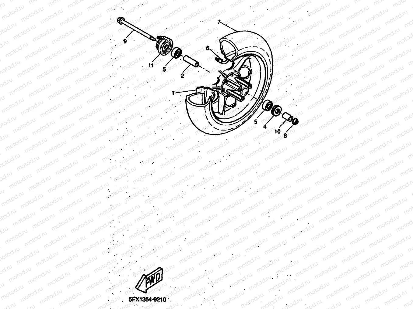 FRONT WHEEL